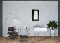Solid Wood West African Hand Carved Wall Mirror