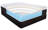 14' Hybrid Lux Memory Foam and Wrapped Coil Mattress Twin XL
