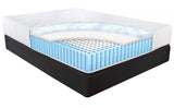 10.5' Hybrid Lux Memory Foam and Wrapped Coil Mattress Queen