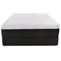 14' Hybrid Lux Memory Foam and Wrapped Coil Mattress Full Cal King