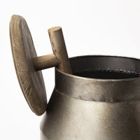 Farmhouse Style Milk Container Sculpture