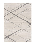 2? x 4? Gray Modern Abstract Pattern Area Rug