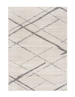 2? x 4? Gray Modern Abstract Pattern Area Rug