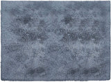 4? x 5? Gray Solid Modern Area Rug
