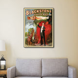 36" x 48" Vintage 1934 Blackstone Magic Wall Art