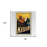 36" x 54" Kellar Drinks with the Devil Vintage Magic Poster Wall Art