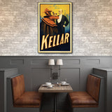 36" x 54" Kellar Drinks with the Devil Vintage Magic Poster Wall Art