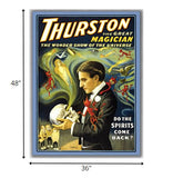 36" x 48" Thurston Spirits Vintage Magic Poster Wall Art