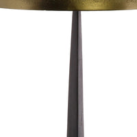 Bronze Metal Side Table