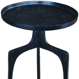 Contemporary Blue Side Table