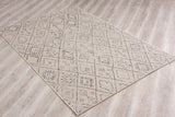 8? x 10? Ivory Boho Chic Berber Area Rug