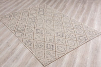 8? x 10? Ivory Boho Chic Berber Area Rug