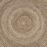 Gray Toned Natural Jute Area Rug