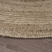 Gray Toned Natural Jute Area Rug