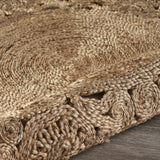 Natural Bloom Boutique Jute Rug