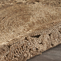 Natural Bloom Boutique Jute Rug