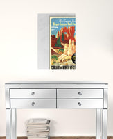36" x 54" Vintage 1950s Bryce Canyon National Park Wall Art