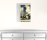 24" x 32" New York Railroad Vintage Travel Poster Wall Art