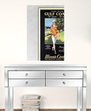 36" x 54" Gulf Coast Golf 1932 Vintage Travel Poster Wall Art