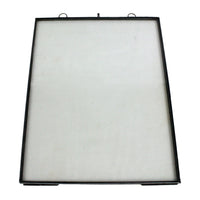 8.5x11 Jumbo Black Metal Wall Frame