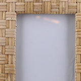 5x7 Woven Bamboo Vertical Frame