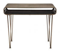 Modern Retro Gold Desk