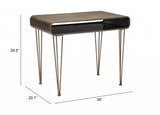 Modern Retro Gold Desk