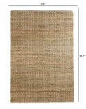 8? x 10? Natural Braided Jute Area Rug