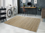 8? x 10? Natural Braided Jute Area Rug