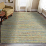 8? x 10? Multitoned Braided Jute Area Rug