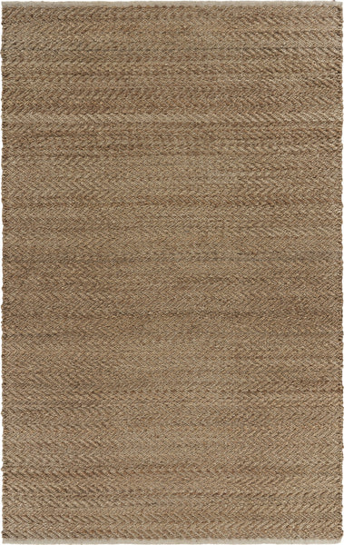 8? x 10? Natural Toned Chevron Pattern Area Rug