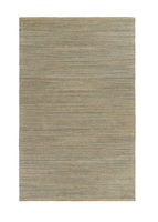 8? x 10? Tan and Blue Undertone Striated Area Rug