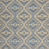 3? x 5? Blue Decorative Lattice Area Rug