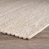 9? x 12? Natural Bleached Contemporary Area Rug