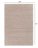 9? x 12? Natural Bleached Contemporary Area Rug