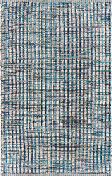 5? x 8? Classic Blue Jute Area Rug