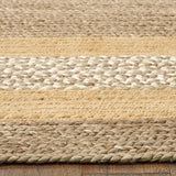 8? x 10? Tan and Beige Bordered Area Rug