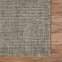 9? x 12? Gray Interwoven Maze Area Rug