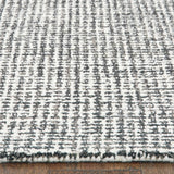 9? x 12? Gray Interwoven Maze Area Rug