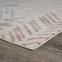 5? x 7? Ivory Eclectic Arrows Area Rug