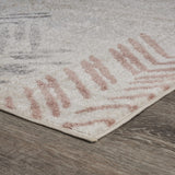 5? x 7? Ivory Eclectic Arrows Area Rug