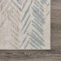5? x 7? Ivory Eclectic Arrows Area Rug