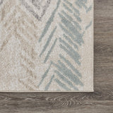 5? x 7? Ivory Eclectic Arrows Area Rug