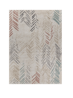 5? x 7? Ivory Eclectic Arrows Area Rug