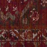 5? x 8? Deep Red Traditional Area Rug