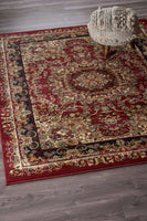 5? x 7? Red Royal Medallion Area Rug