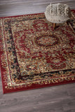 5? x 7? Red Royal Medallion Area Rug