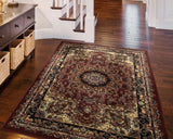 5? x 7? Red Royal Medallion Area Rug