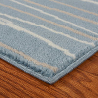 8? x 10? Blue Contemporary Waves Area Rug