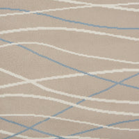 5? x 7? Gray Contemporary Waves Area Rug